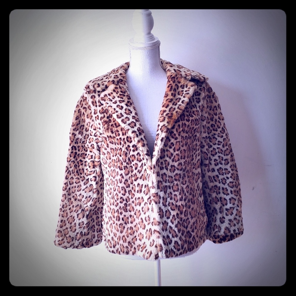 Vintage I.R. Fox NY Cheetah Leopard Fur Coat